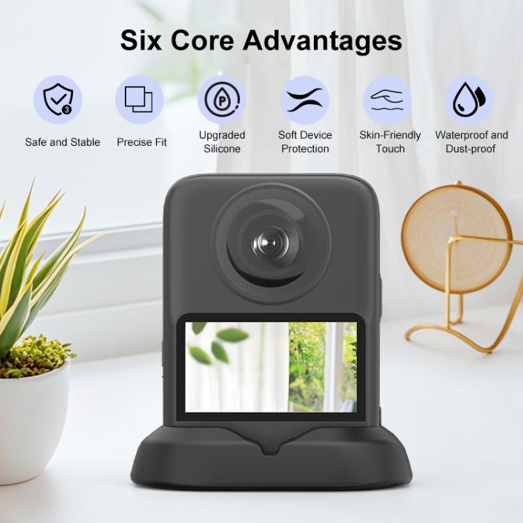 For DJI Osmo 360 PULUZ Car Silicone Base Stand