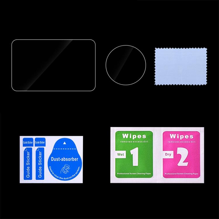 For Insta360 GO Ultra PULUZ 2 in 1 Screen + Lens Tempered Glass Film