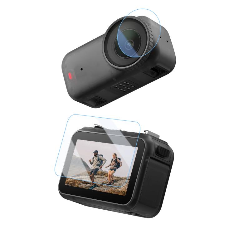 For DJI Osmo Nano PULUZ Tempered Glass Screen Film with Lens Hydrogel Film, For DJI Osmo Nano