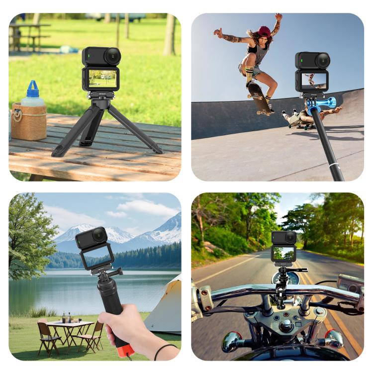 For DJI Osmo Nano PULUZ Magnetic Metal Quick Release Base Mount