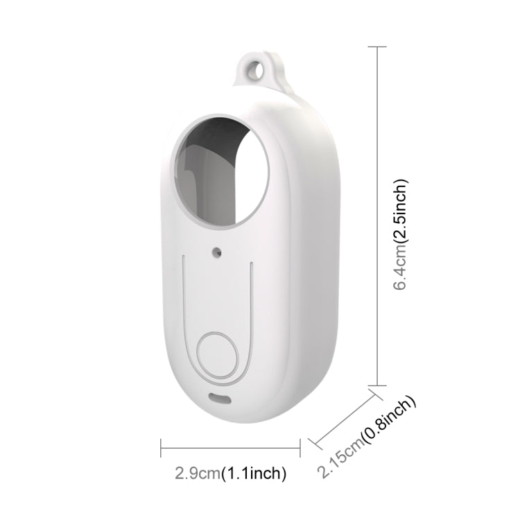 For Insta360 GO 3 PULUZ Camera Silicone Case with Lens Cover, Silicone Case with Lens Cover (White), Silicone Case with Lens Cover (Black)