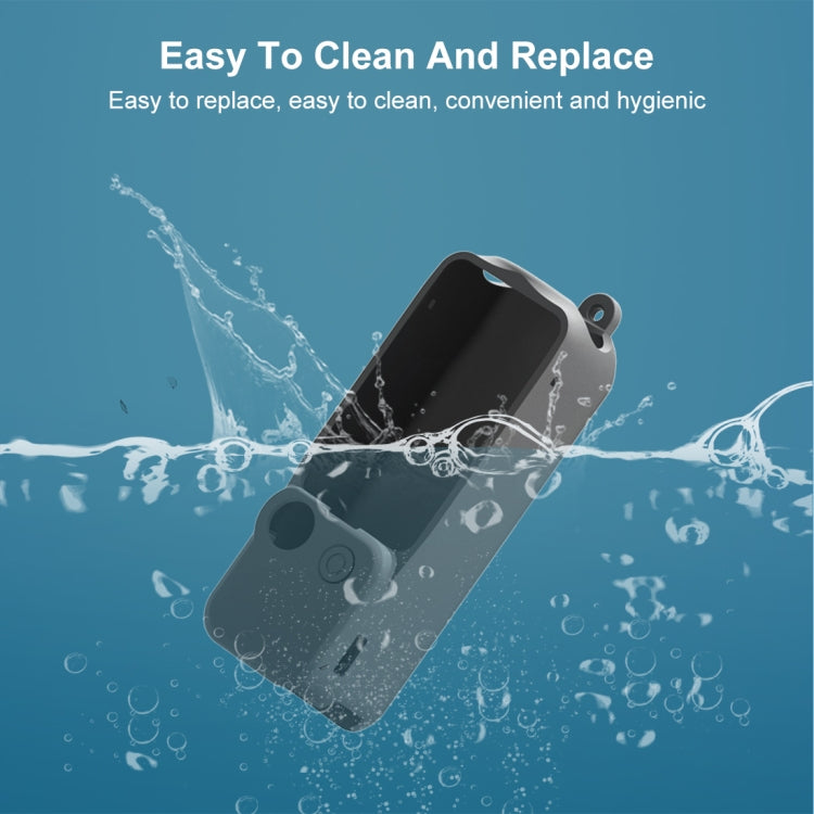 For DJI OSMO Pocket 3 PULUZ 3 in 1 Silicone Cover Case Set