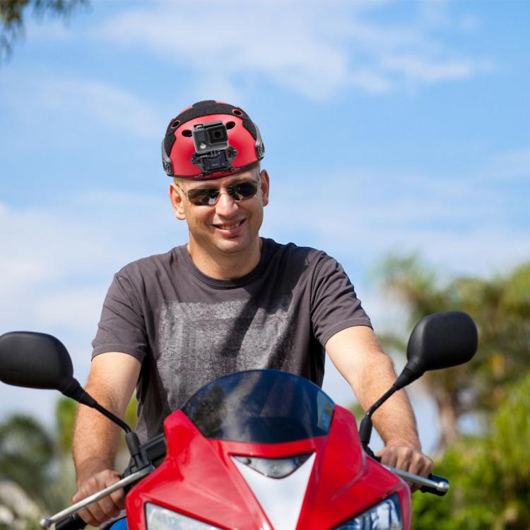 PULUZ Aluminum Quick Release Bracket NVG Helmet Mount for GoPro and Other Action Cameras