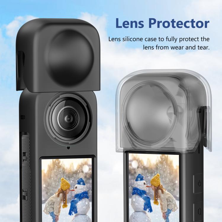 For Insta360 X4 PULUZ Full Body Dust-proof Silicone Protective Case