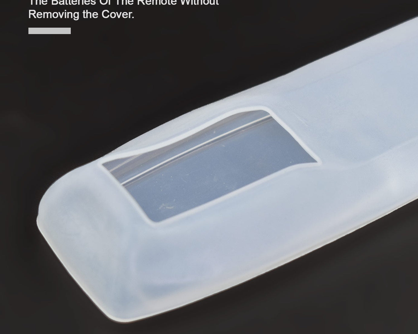 Remote control cover holder for DISH TV set-top box