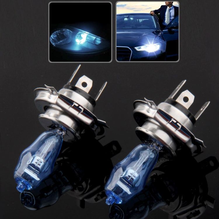 Halogen Bulb, Super White Car Headlight Bulb, 12 V / 100W, 6000K 2400 LM (Pair), HOD H4, HOD 9006, HOD H3, HOD H7, HOD 9005