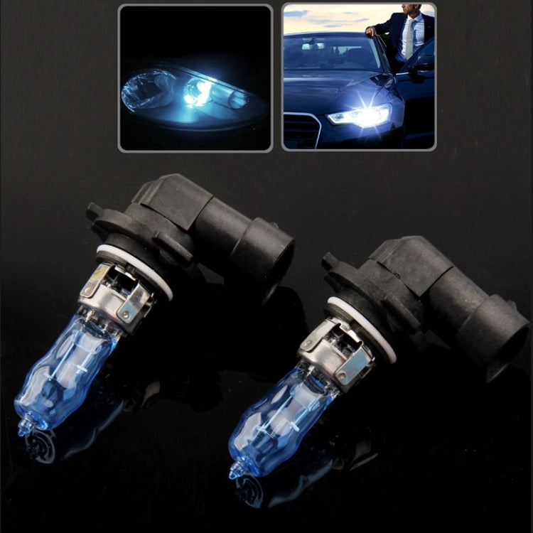 Halogen Bulb, Super White Car Headlight Bulb, 12 V / 100W, 6000K 2400 LM (Pair), HOD H3, HOD H7, HOD 9005, HOD H4, HOD 9006