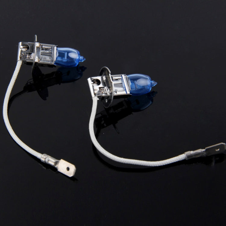 Halogen Bulb, Super White Car Headlight Bulb, 12 V / 100W, 6000K 2400 LM (Pair)