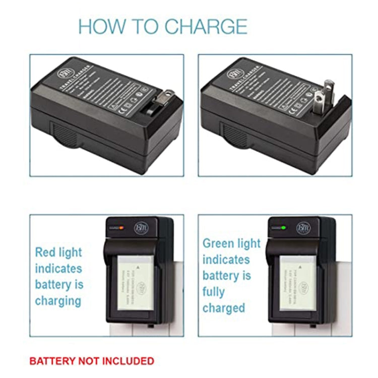 Digital Camera Battery Charger for Panasonic DMW BCE10E/S008E/S26, BCE10E