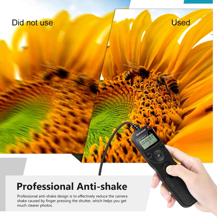 Aputure AP-TR3N LCD Timer Remote Cord for Nikon D5100,D3100, D7000, D5000, D90, AP-TR3N