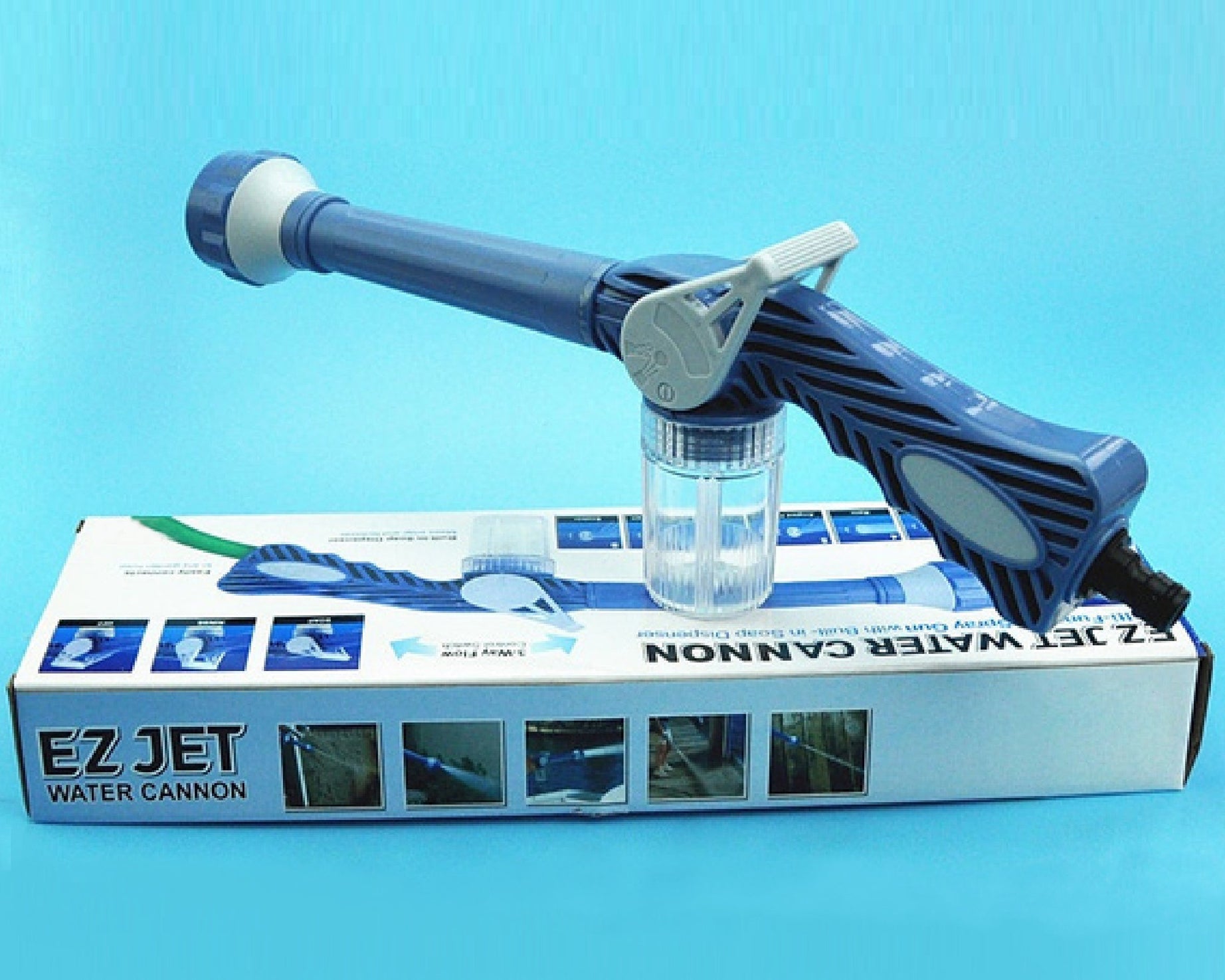 Jet Water Cannon 8 in 1 Turbo Water Spray Gun