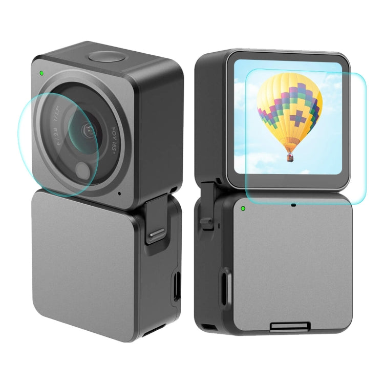 For DJI Action 2 ENKAY 0.2mm 9H Tempered Glass Screen Film