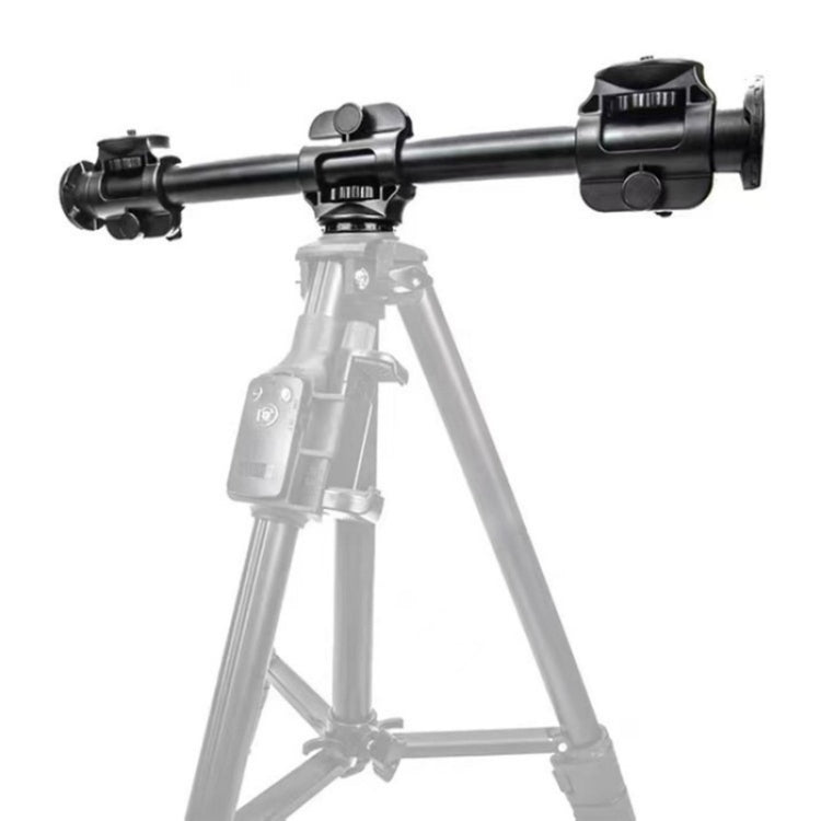 YUNTENG VCT-369 For Tripod Stabilizer Camera Horizontal Aluminum Alloy Gimbal Extension Pole, VCT-369