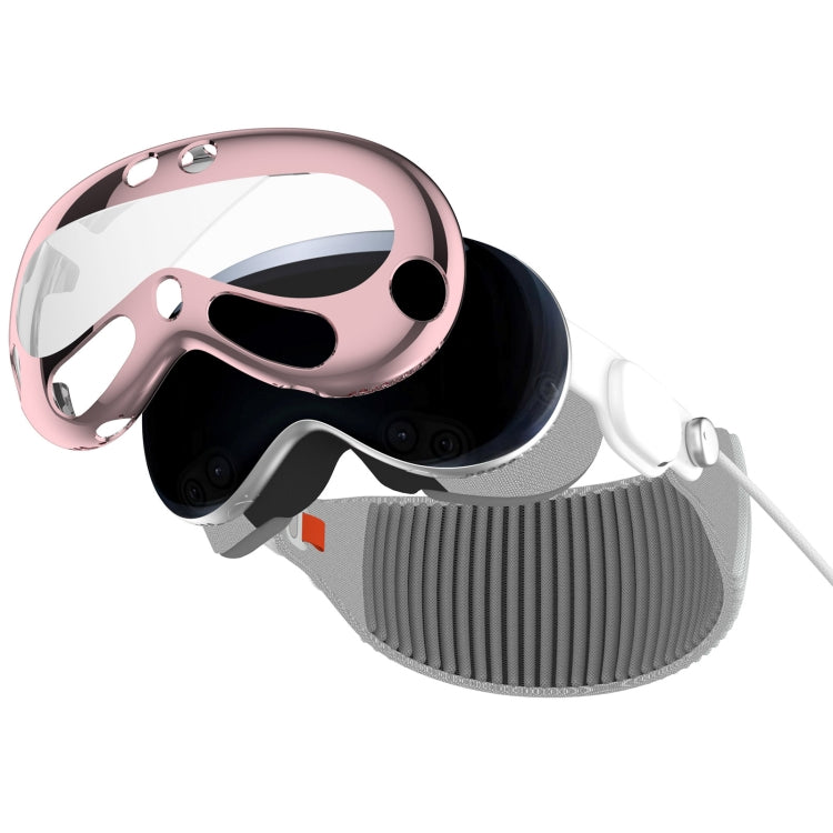 Electroplated TPU Protective Case VR Glasses Accessories, For Apple Vision Pro
