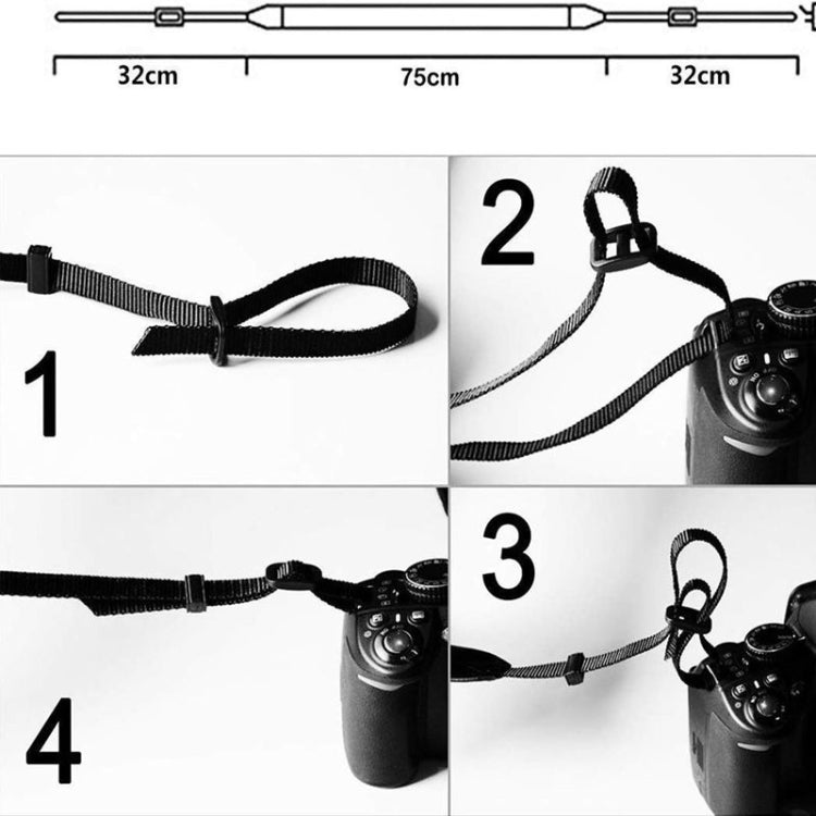 Camera Strap Canvas Neck Shoulder Strap with Quick Release Buckles for DSLR / SLR Camera, Canvas Neck Strap