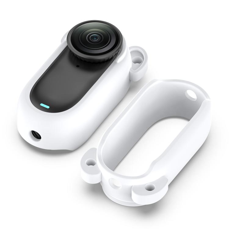 Solid Color Silicone Protective Case, For Insta360 Go 2, For Insta360 Go 3S / Go 3