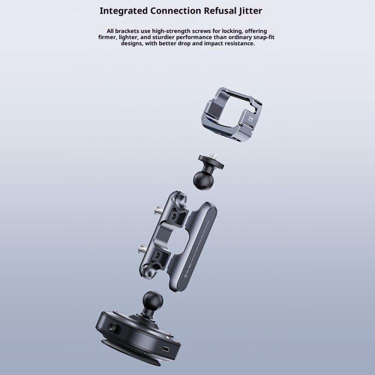 DJ3 Aluminum alloy Vacuum Suction Mount Accessory Expansion Action Camera Car Shooting Bracket for DJI Osmo Pocket 3