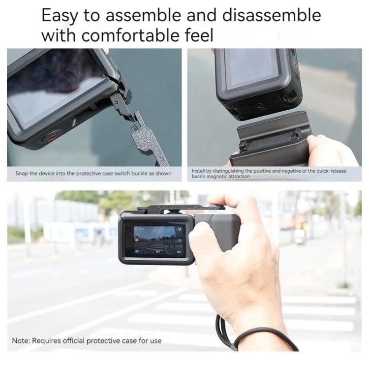 Magnetic Quick-Release Base Mount Grip