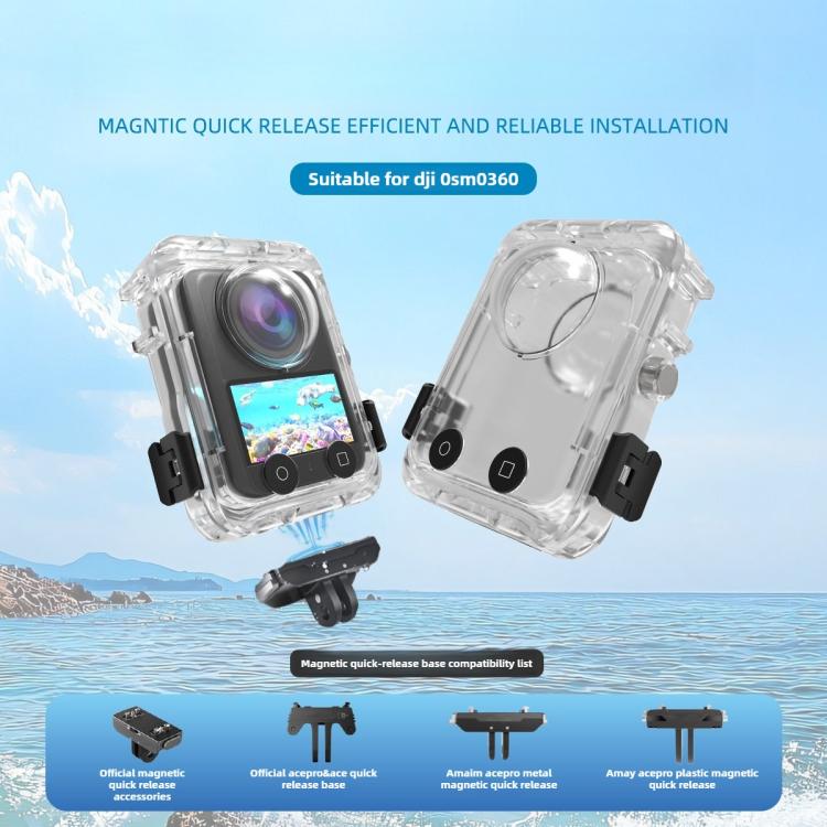 Fully Invisible Diving Quick-Release Waterproof Protective Case Accessories
