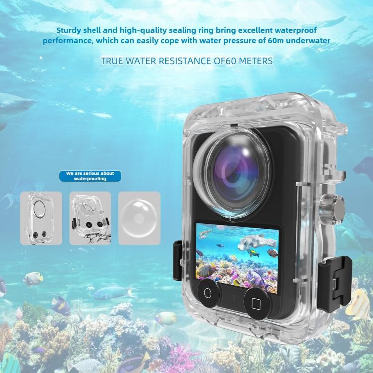 Fully Invisible Diving Quick-Release Waterproof Protective Case Accessories