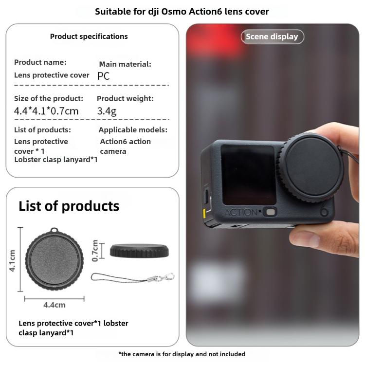 Dustproof Drop-proof Soft Silicone Lens Cap Cover