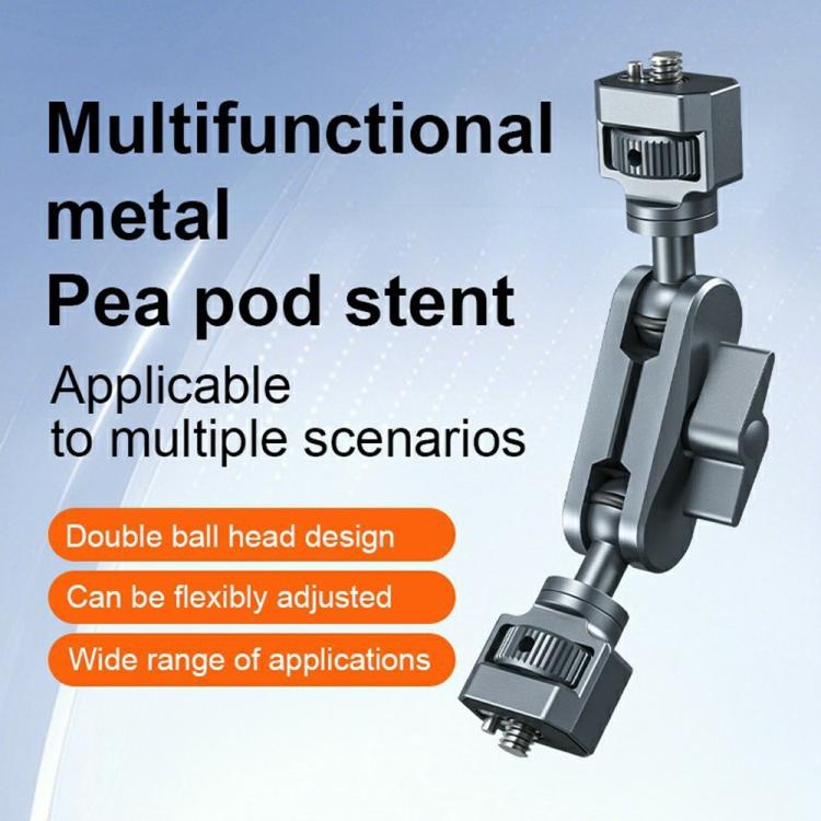 SX-Pj29 For Camera Photography 360 Degree Adjustable Magic Arm Bracket Dual Ball Head Anti-Slip Mount