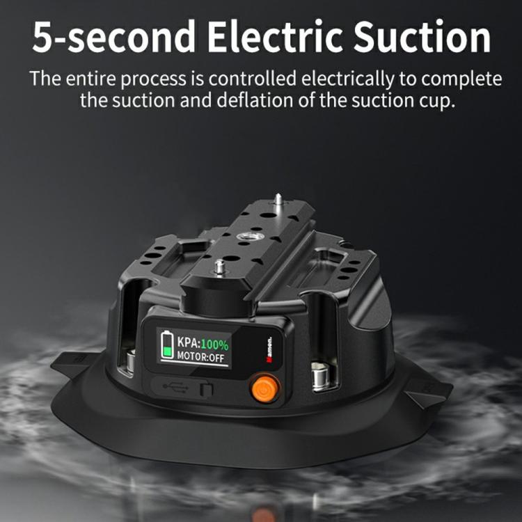 SX-PJ01 Smart Digital Display HD Camera Shooting Stand 4.5 inch Action Camera Electric Suction Cup