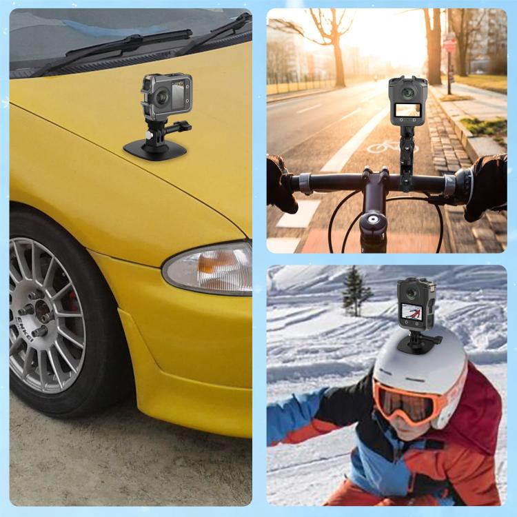 Aluminium Alloy Magnetic Quick Release Expansion Frame Cage, For DJI Osmo 360 Magnetic Quick Release