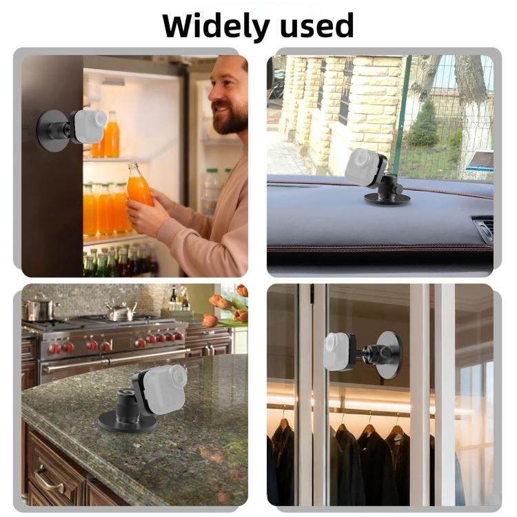 Quick Release Rotating Ball Head Magnetic Desktop Mount Base, Rotating Ball Head Base