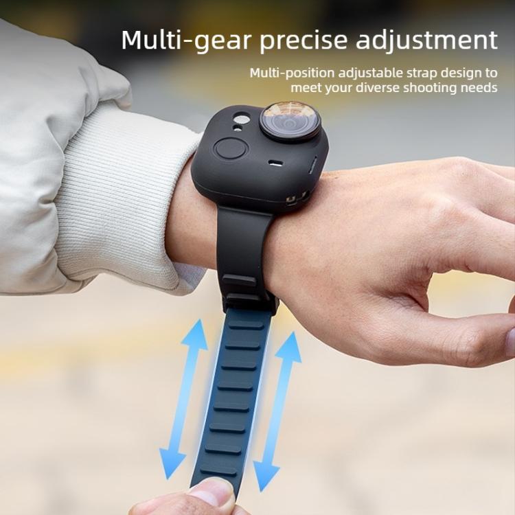 Sports Camera Expansion Strap Silicone Protective Cover, For Insta360 Go Ultra