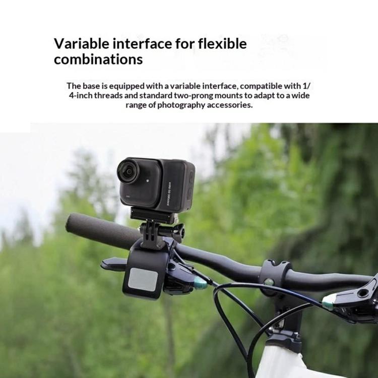 E140 Magnetic Adapter Dual-Prong Interface Quick Release Mount, For Insta360 Go Ultra