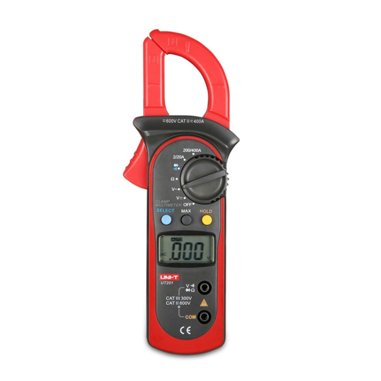 UNI-T UT201 400A Digital Clamp Multimeter AC/DC Voltage Detector, UT201 400A