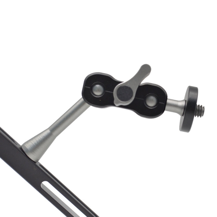 YJ Magic Arm Bracket Mount 1/4 inch Ball Head Magic Arm, MA-95 Gun Gray, MA-75 Gun Gray, MA-100B Blue, MA-100R Red, MA-113 Black