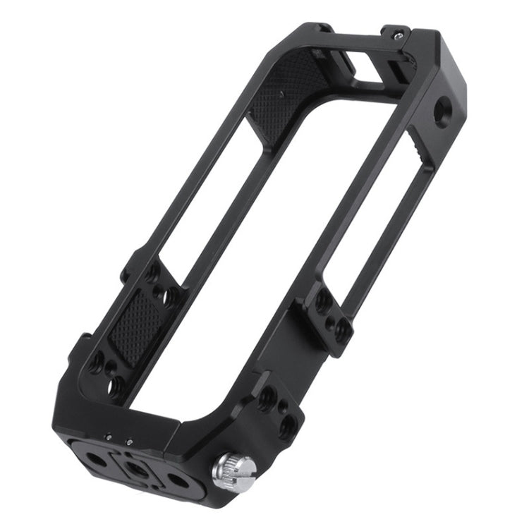 For Insta360 One X-2 Metal Camera Vertical Cage Protection Frame with Cold Shoe, For Insta360 One X-2