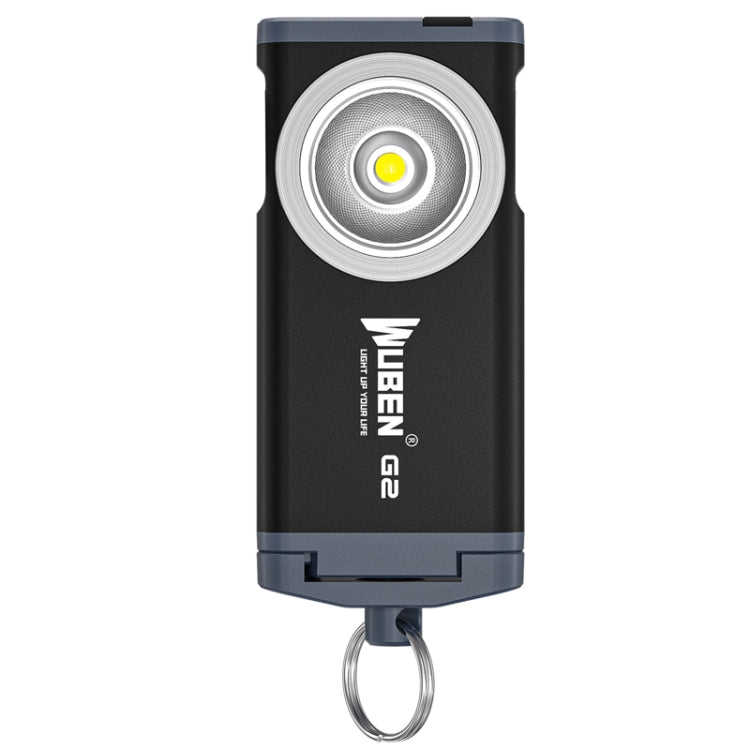 WUBEN G2 Strong Light LED Flashlight USB Outdoor Campers And Household Super Bright Key Chain Light, WUBEN G2 Green, WUBEN G2 Blue, WUBEN G2 Black