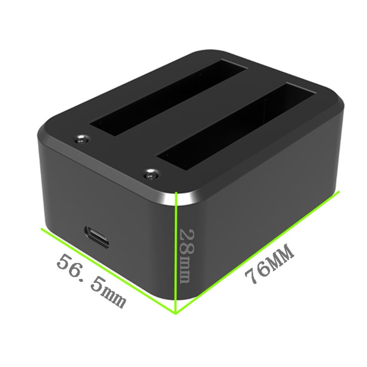 For Insta360 X3 A520 Panoramic Camera Batteries Charger Dual Charging Dock