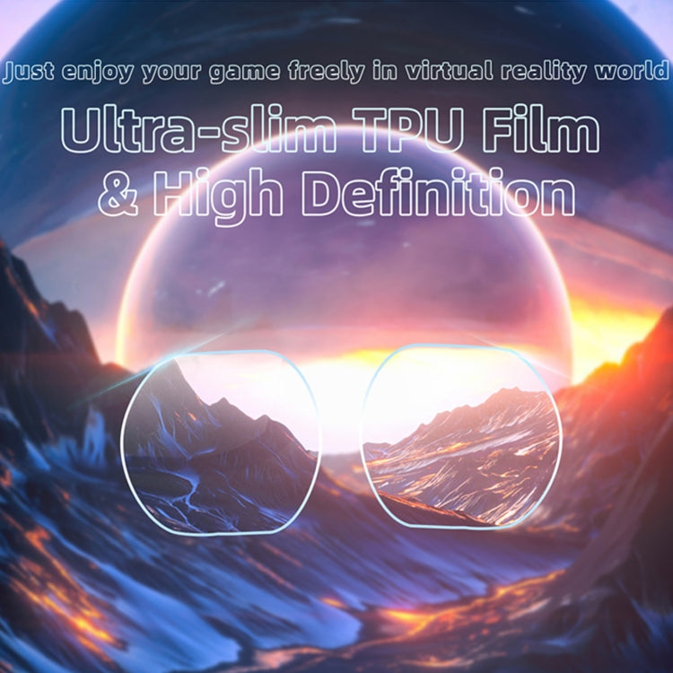 Hifylux PS-FF29 For PlayStation VR2 Lens Protective Film Set HD Scratch-Proof TPU Soft Film, For PlayStation VR2