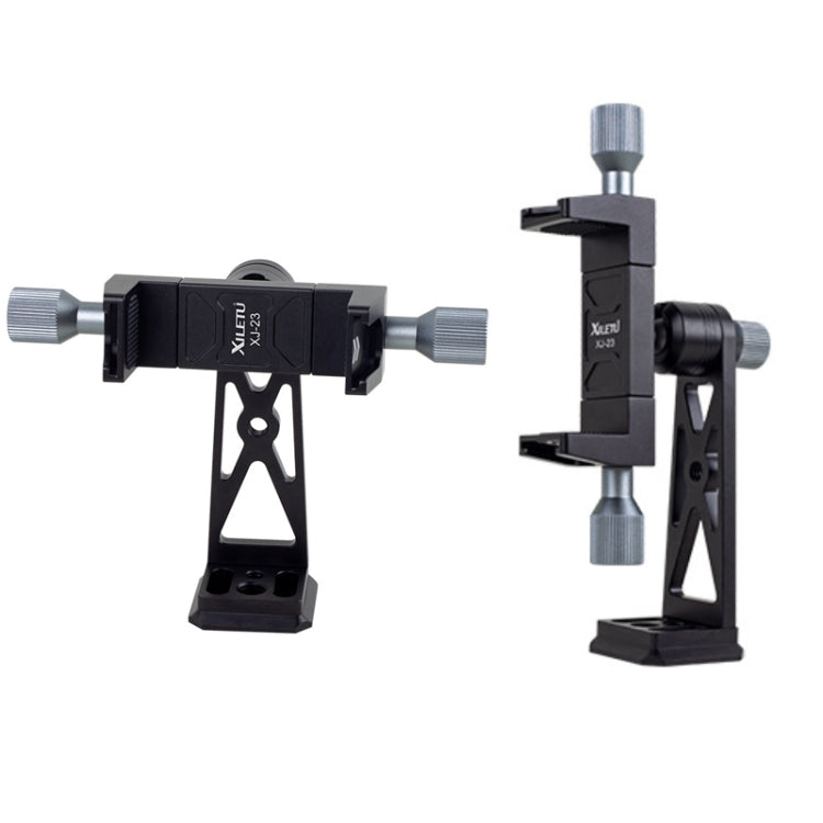XILETU Metal Swivel Cold Shoe Mobile Phone Clip Photography Fixed Tripod