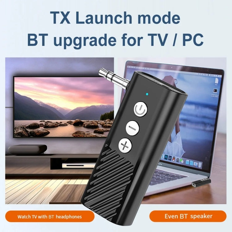 Bluetooth 5.3 Car TF Playback AUX Receiver Transmitter, D28