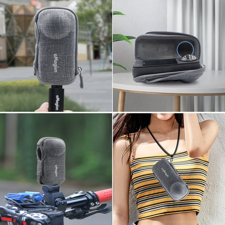 For Insta360 X4 aMagisn Storage Bag Anti-scratch Carry Case