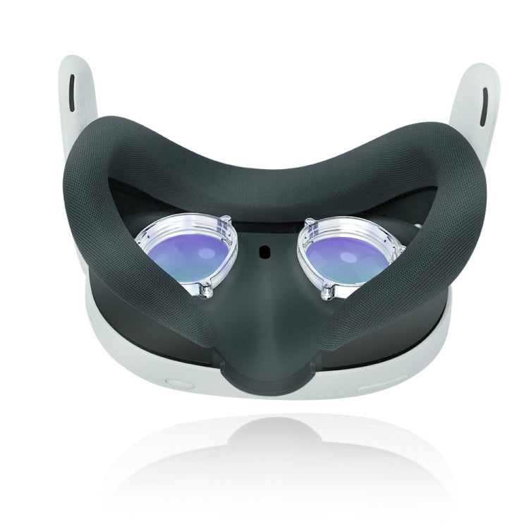 For Meta Quest 3 VR Magnetic Eyeglasses Frame, Spec: L&R Frame Transparent