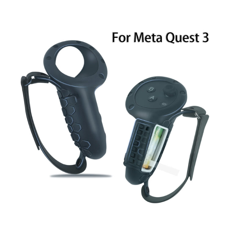 For Meta Quest 3 VR Blackout Nose Pad Mask Face Pad Cover, 4pcs /Set, 2pcs /Set