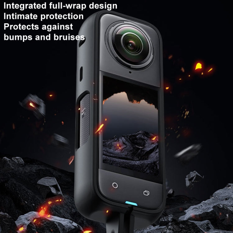 For Insta360 X4 TELESIN S6-CRF-01-TIS Plastic Protective Frame