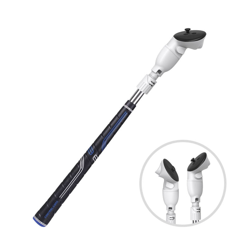 For Meta Quest 3S / 3 Controller Golf Club with Scale and Adjustable Length, For Meta Quest 3S / 3