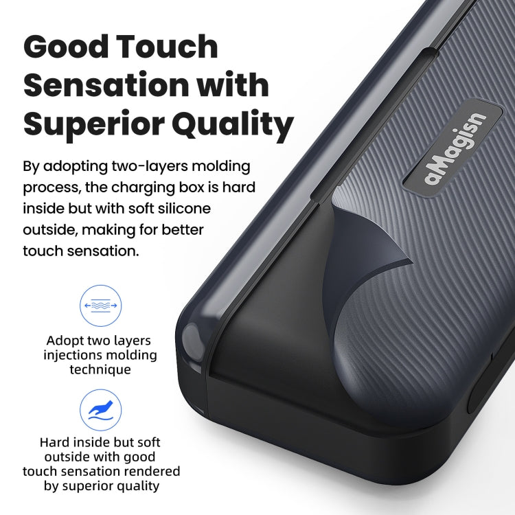 For DJI Osmo 360/Action 5 Pro aMagisn Battery Charger Fast Charging Box Storage Compartment