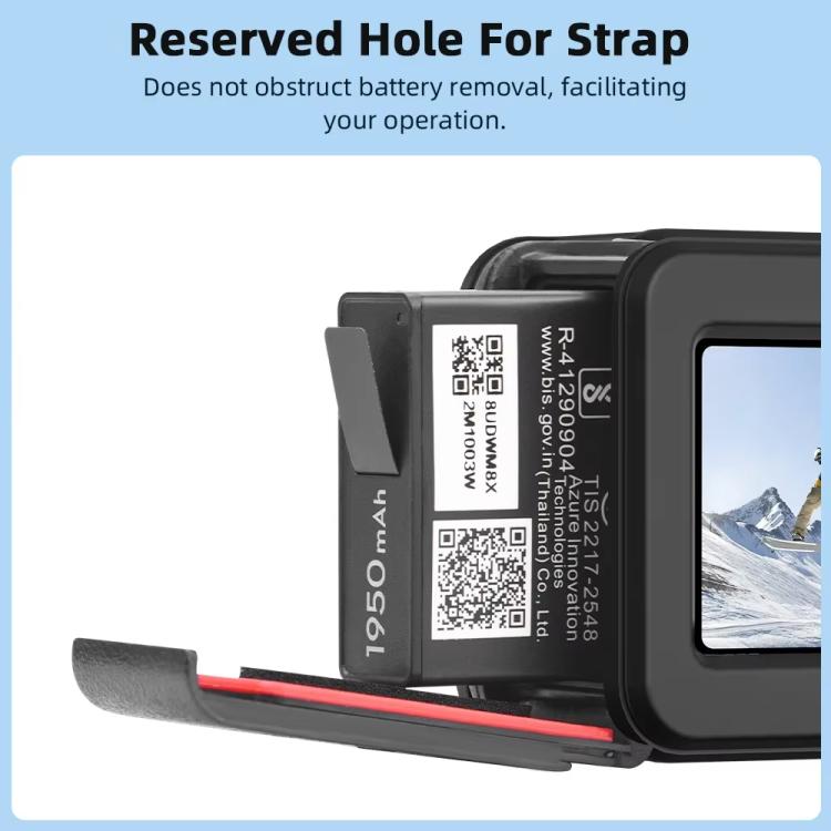 For DJI Osmo Action 3 / 4 / 5 Pro Flymile Silicone Cover Sport Camera Lens Drop Cases