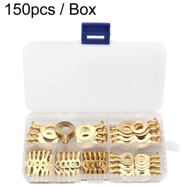 M3 / M4 / M5 / M6 / M8 / M10 Ring Cable Connector Wiring Gasket, 150pcs / Box