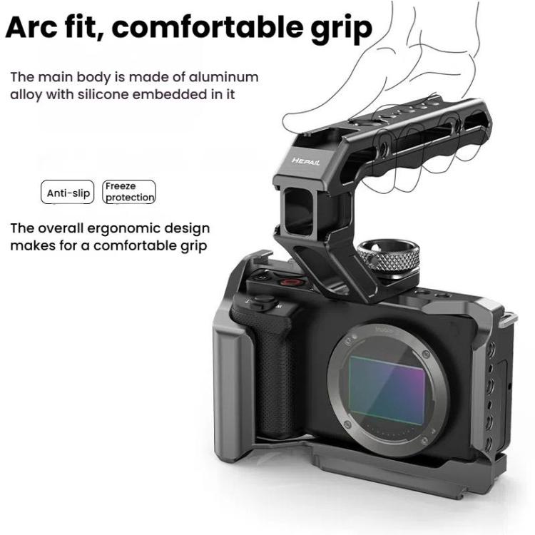 HEPAIL DSLR Camera Grip Rabbit Cage Universal Photographic Equipment Expansion Accessories Handheld, Arri, Cold Shoe, Slider