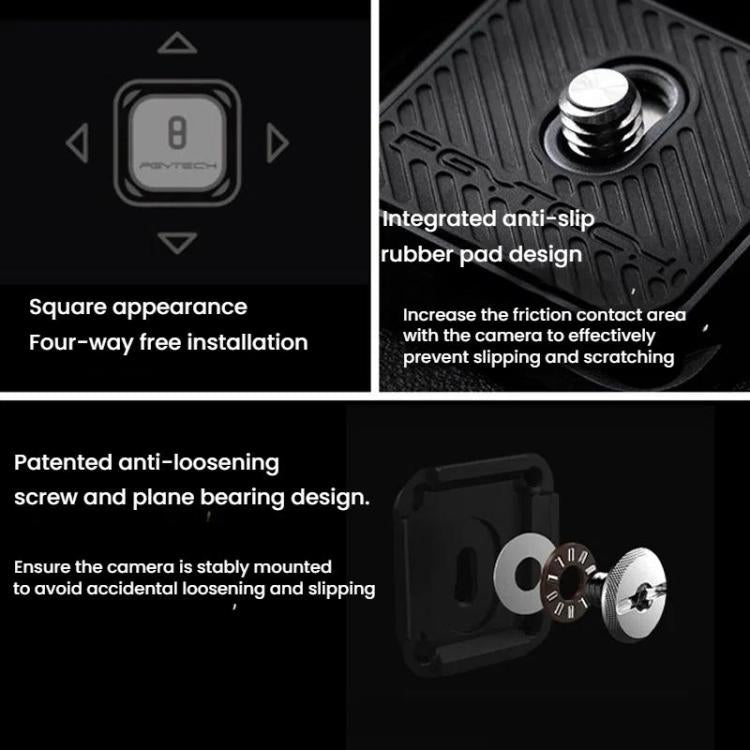 PGYTECH SLR Camera Strap Decompression Quick Release Seat