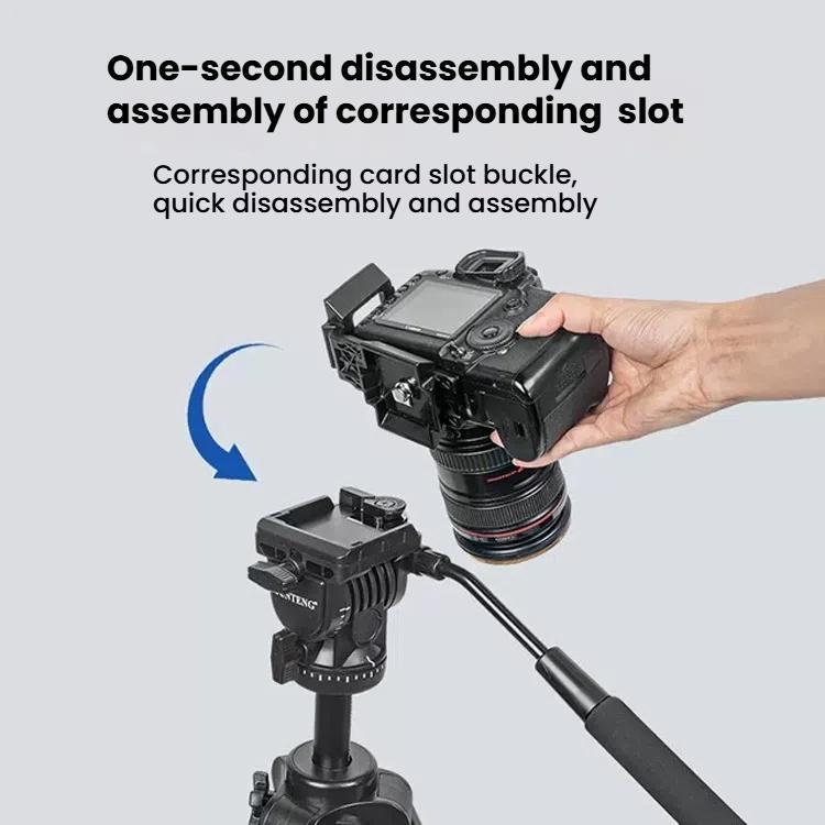 YUNTENG Vertical & Horizontal Quick Release Plate for VCT-691/VCT-6006/VCT-288/VCT-930